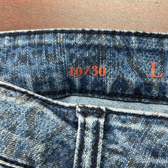 Liverpool Jeans Company “Abby” Skinny Jeans, Blue, Snake Skin Pattern, Size 10 - Picture 4 of 7